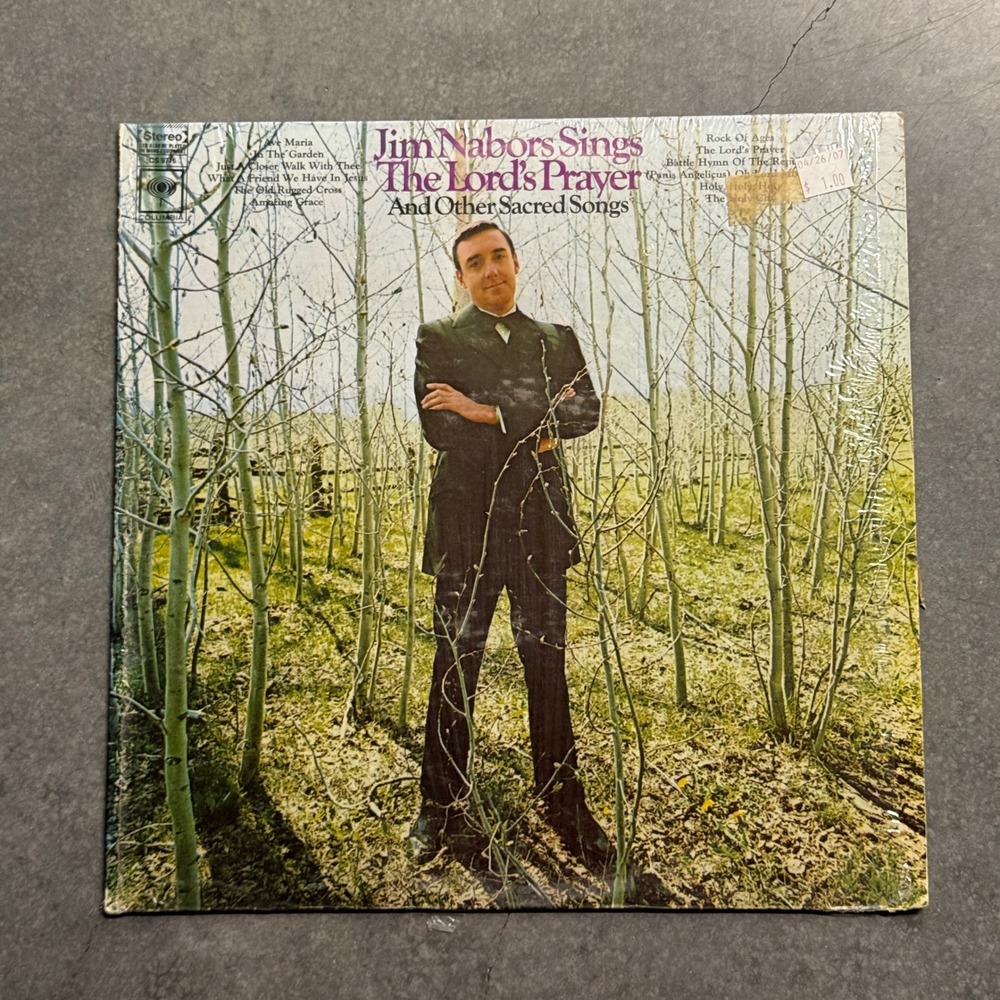 Jim Nabors Sings The Lord's Prayer & Other Sacred Songs Vinyl LP Columbia CS9716